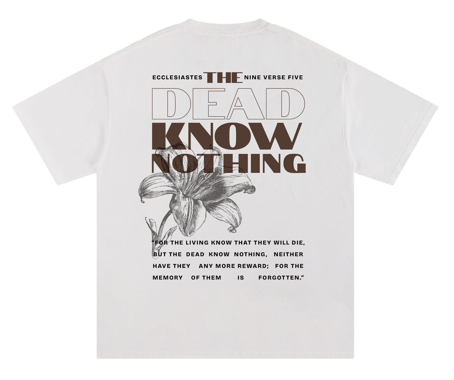Dead Know Nothing T-shirt