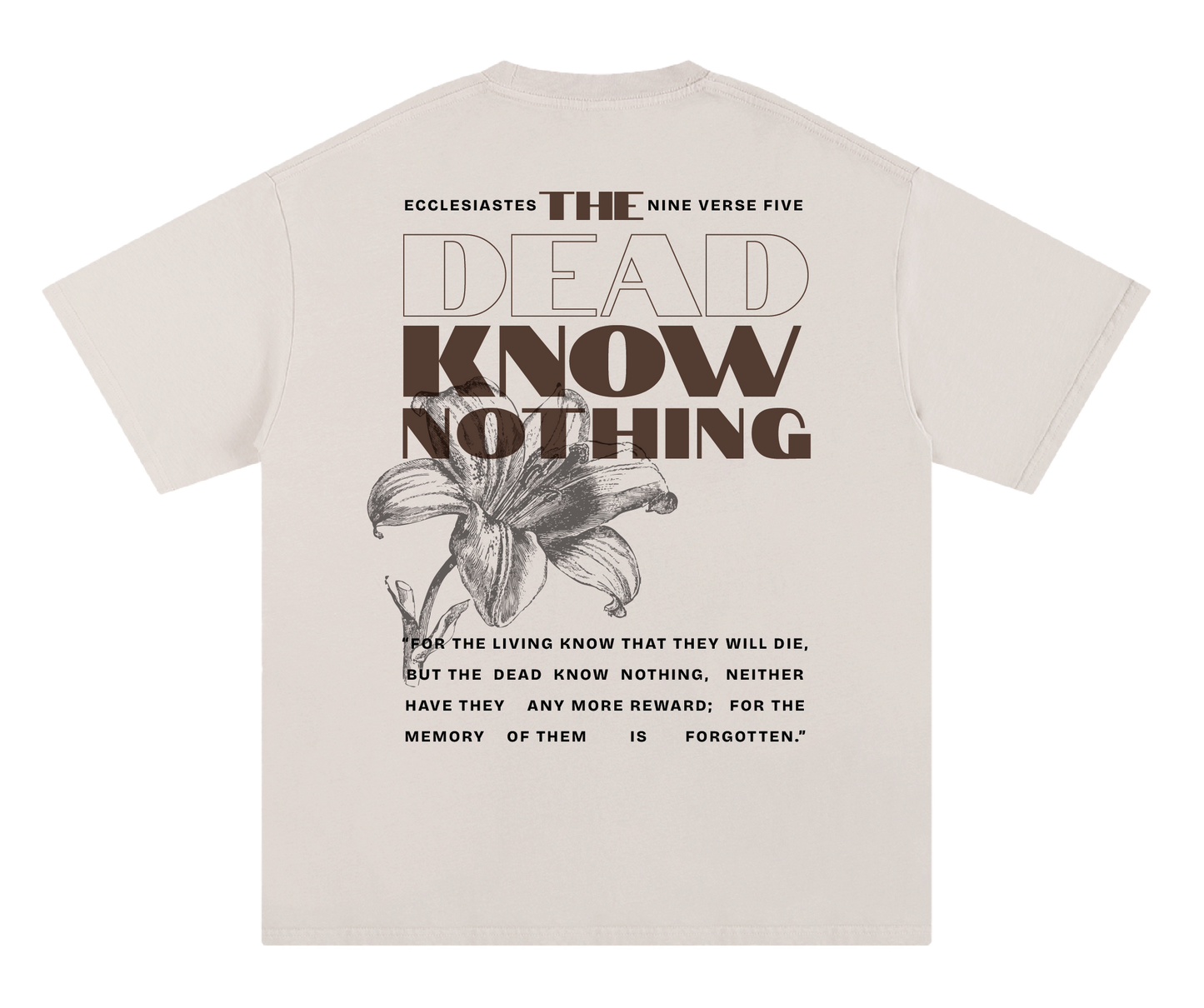 Dead Know Nothing T-shirt
